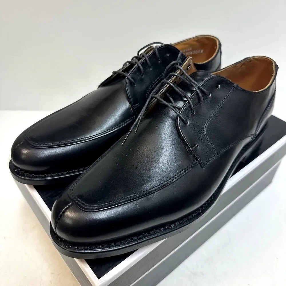 NIB Rancourt & Co. x FootJoy Split Toe Derby Dress Shoe Black Calf 79213 8.5 C